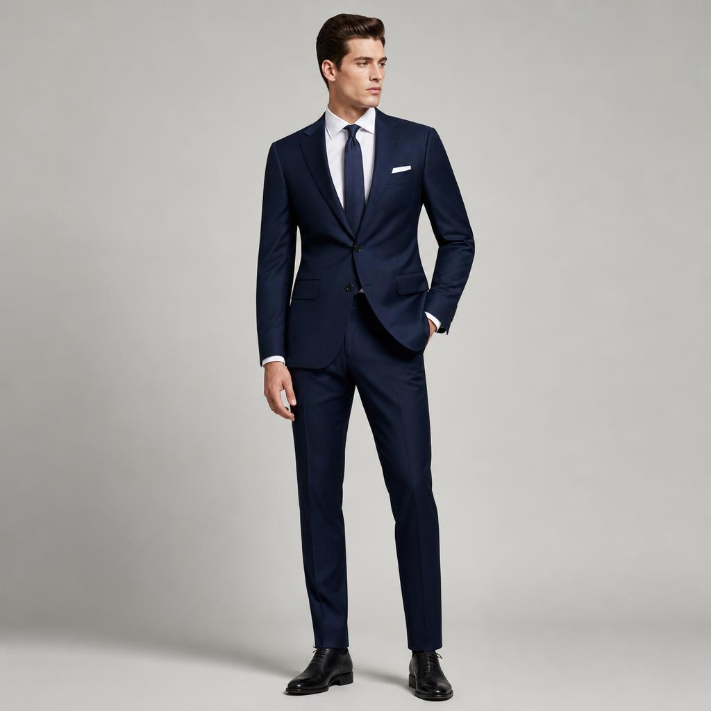 Midnight Blue Two-Piece Suit