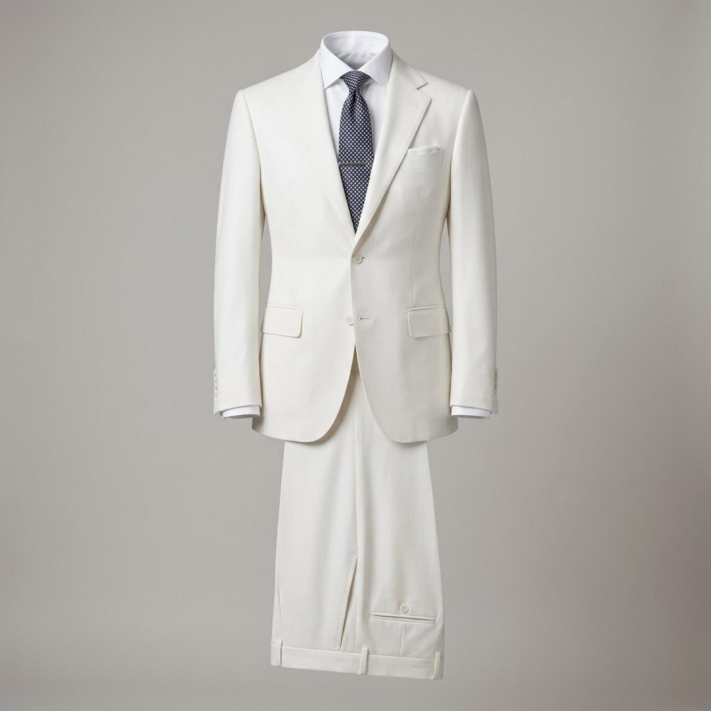 Tweed Black Three-Piece Suit