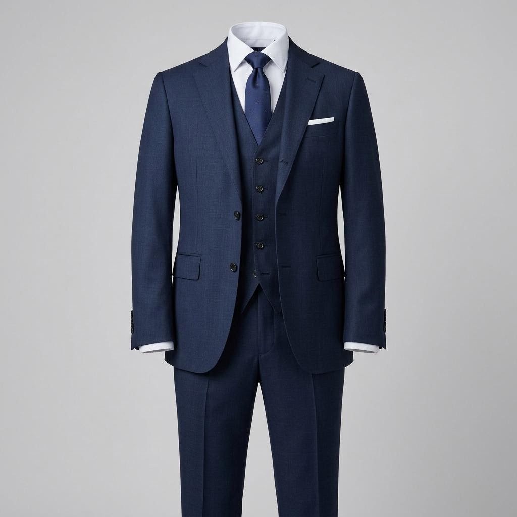 Ciara Blue Three-Piece Suit