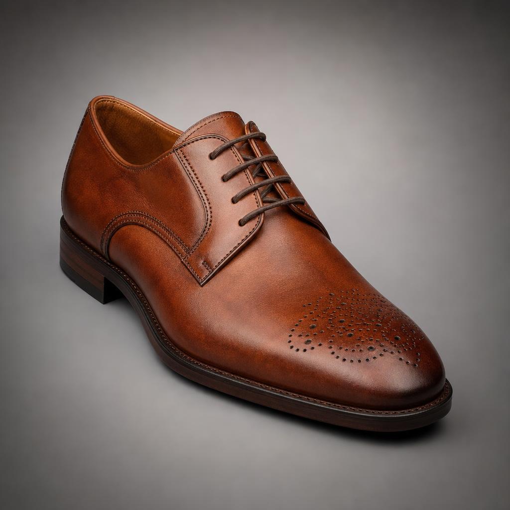Brown Longwing Penny Loafers