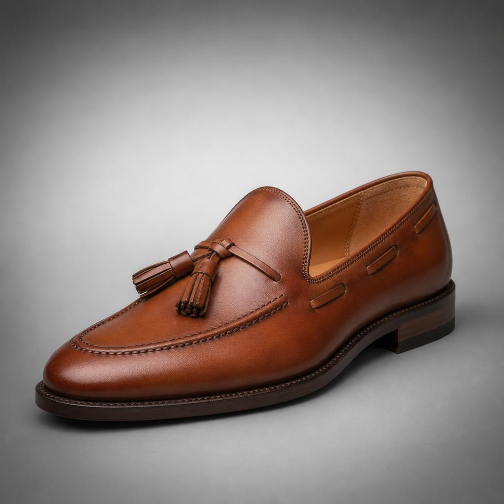 Brown Tassel Loafer