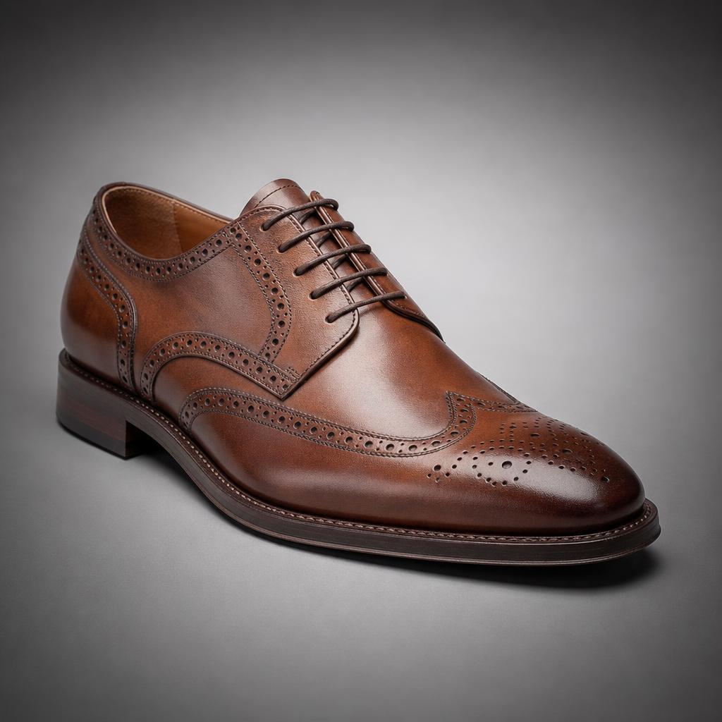 Brown Wingtip Oxford