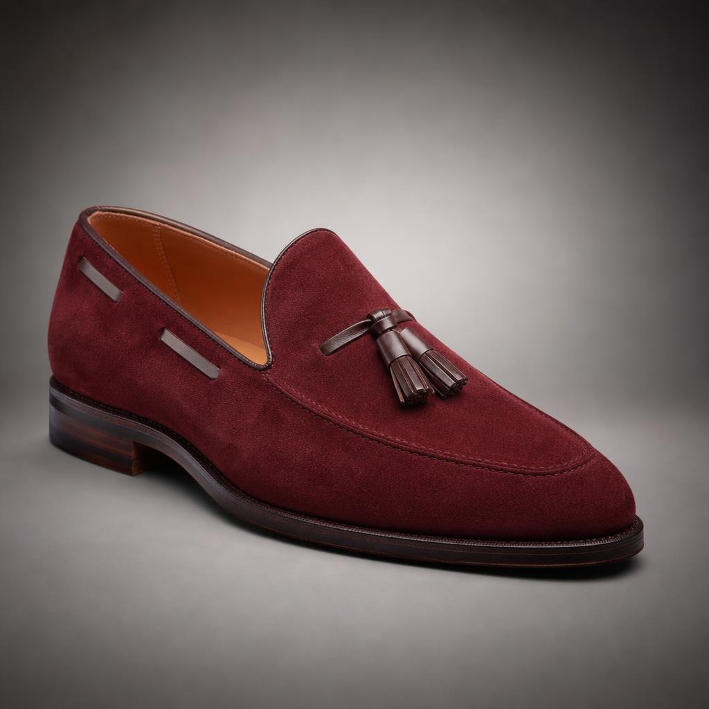 Burgundy Butterfly Loafer