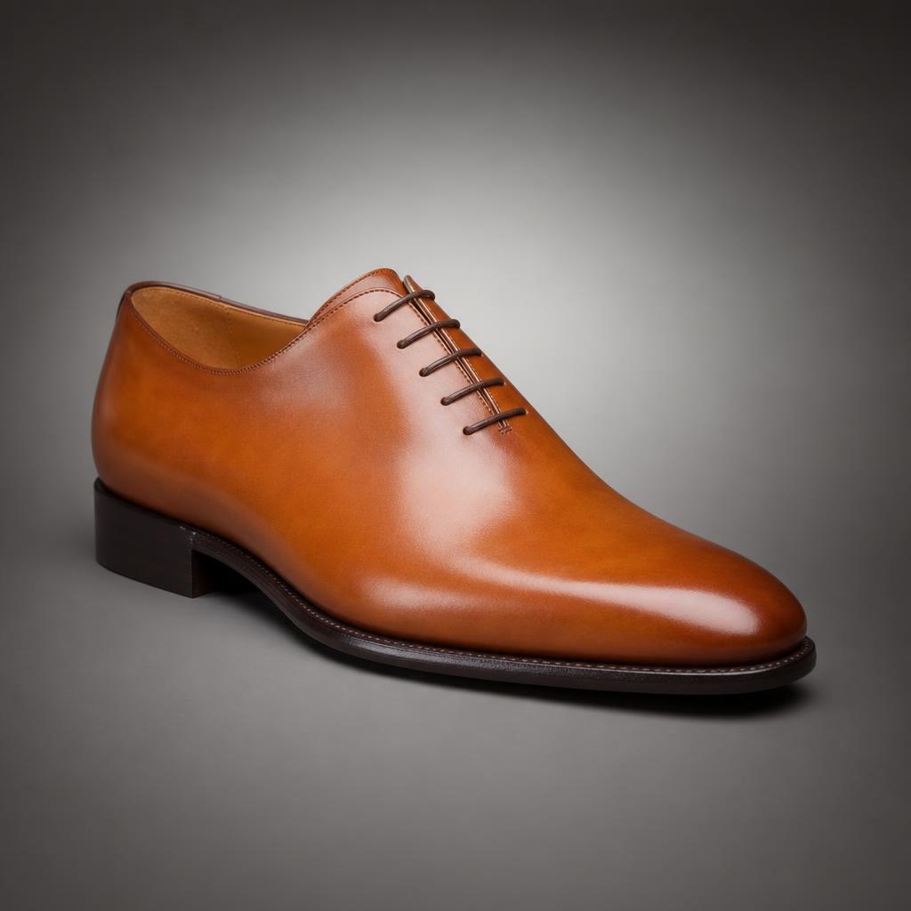 Cognac Fringe Single Monk Straps