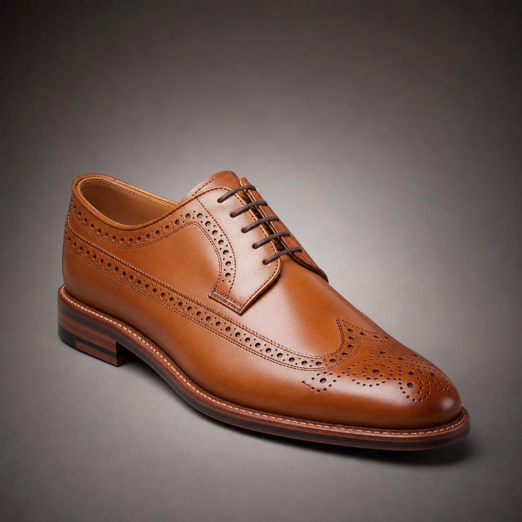 Cognac Monk Fringe Slip On